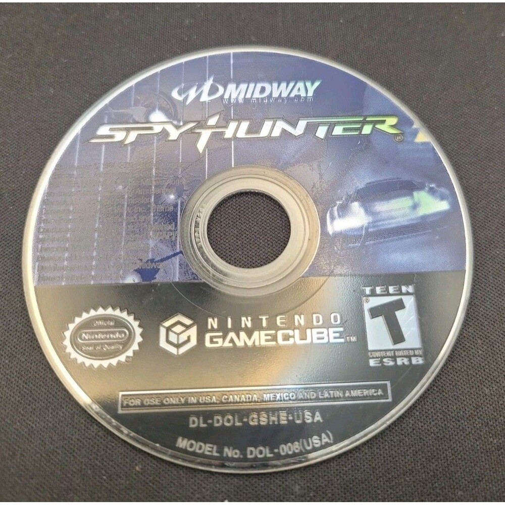 Spy Hunter, Nintendo GameCube, 2002 - Disc Only, Tested -Working